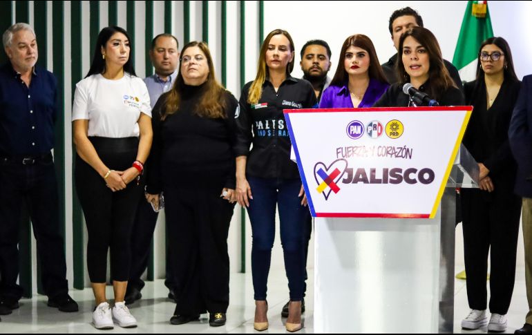 La candidata dijo que no tienen seguridad y que seguirá alertando de todas sus actividades al Gobierno del Estado. EL INFORMADOR/A.NAVARRO