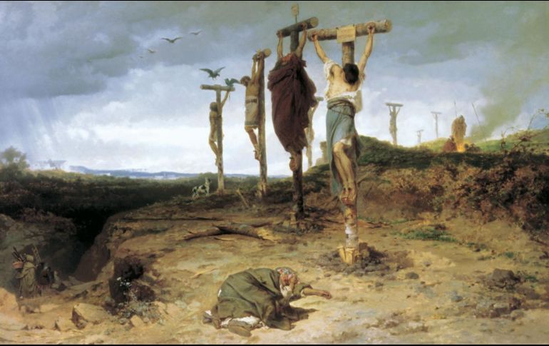 «Ahora que tengo miedo, ¿le voy a decir a mi Padre: ‘Padre, líbrame de esta hora’? No, pues precisamente para esta hora he venido». WIKIPEDIA/«El campo maldito», de Fedor Andreevich Bronnikov