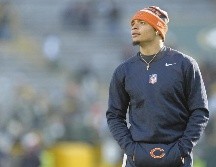 La salida de Fields abre la puerta a que los Bears tomen un quarterback en este próximo Draft. AFP/P. McDermott