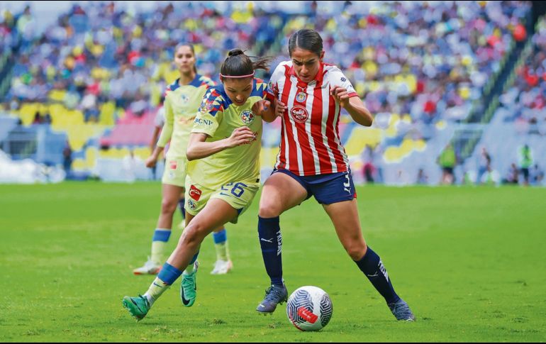 Chivas y América suelen dar buen espectáculo en sus enfrentamientos. IMAGO7/E. Sánchez