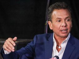 El candidato emecista presumió la entrega de los brazaletes llamados ‘Pulsos de Vida’, en los gobiernos municipales que encabezó en Guadalajara y Zapopan en los últimos nueve años. EL INFORMADOR/ H. Figueroa.