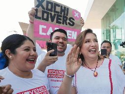 Ayer se organizó el evento temático de Pemex con simpatizantes de Xóchitl Gálvez en la Marina Bucanero del Ciudad del Carmen. EL UNIVERSAL