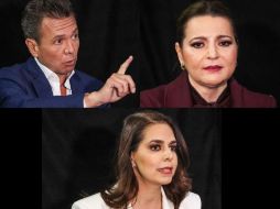 Los tres aspirantes a Casa Jalisco aprovecharon el primer debate organizado por el Instituto  Electoral y de Participación Ciudadana  para lanzarse críticas, con lo cual evadieron detallar cuáles son sus propuestas para mejorar la vida de los habitantes si votan por ellos el próximo 2 de junio. EL INFORMADOR / H. FIGUEROA