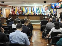 La CorteIDH determinó en la sentencia que desde la década de 1990 “diversas dependencias estatales llevaron a cabo actividades arbitrarias de inteligencia en perjuicio de los miembros del CAJAR y sus familiares”. EFE / ARCHIVO