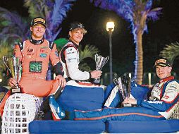 Los jóvenes detrás de los volantes de categorías como la F2 brindan grandes emociones. ESPECIAL