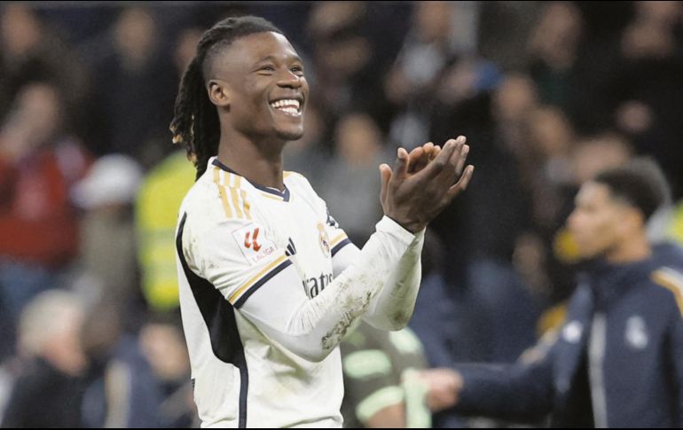 Eduardo Camavinga no formará parte de la Selección olímpica de Francia. AFP/O. Del Pozo