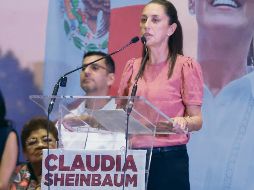 Claudia Sheinbaum llamó a la Ciudad de México a continuar con las buenas prácticas de la 4T. EL UNIVERSAL
