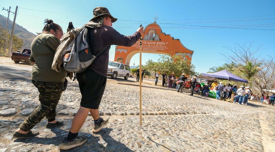 Para el periodo vacacional de Semana Santa y Pascua se prevé que cerca de un millón 240 mil personas arriben a Talpa. ESPECIAL/ Gobierno de Jalisco 