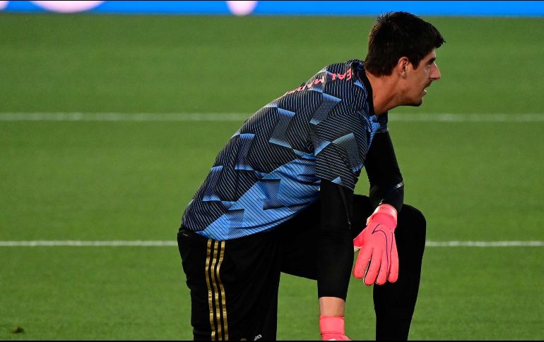 Courtois no ha visto actividad con el Real Madrid desde agosto del 2023. AFP/ARCHIVO