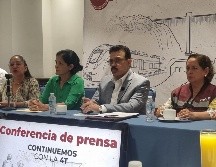 El abanderado de Morena, dijo que reunirán las pruebas necesarias de este caso para presentar una denuncia ante la Secretaría de la Función Pública del Gobierno de México. EL INFORMADOR / J. DÍAZ