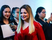 Delgadillo enfatizó, que no ha recibido amenazas, al contrario, la población la ha recibido con los brazos abiertos en todos los sitios que visita. EL INFORMADOR / A. NAVARRO