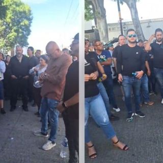 Choferes protestan en instalaciones de Uber y Fiscalía, tras hallazgo de un conductor muerto