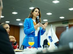 La diputada federal con licencia jalisciense opinó que el proceso electoral actual es el más difícil e importante de la historia del país, y consideró que sólo hay dos opciones delineadas para la ciudadanía, la dictadura o la democracia. CORTESÍA