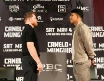 Jaime Munguía será el primer mexicano que Saúl Álvarez enfrente desde 2017. AP/D. Dovarganes