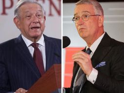 Combinación de imágenes del Presidente López Obrador y el empresario Ricardo Salinas Pliego. ESPECIAL / SUN