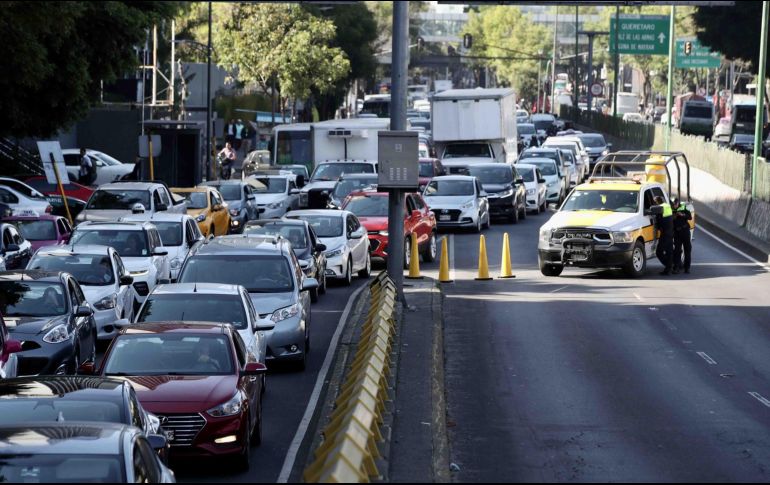 Los bloqueos por manifestantes dieron inicio esta mañana. SUN/ARCHIVO