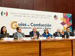 El embajador Ken Salazar acompañó a Norma Piña, presidenta de la Suprema Corte. ESPECIAL