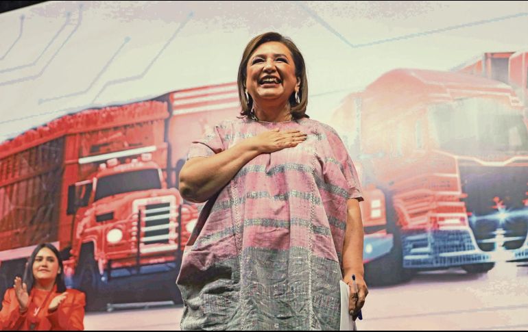 Xóchitl señaló que se deben mejorar las condiciones de seguridad en las carreteras del país. EL UNIVERSAL