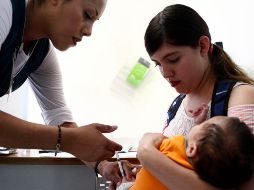 La vacunación es la mejor manera de prevenir el sarampión. EL INFORMADOR/ARCHIVO