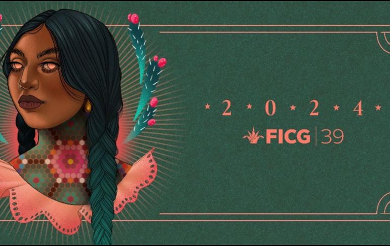Se ha revelado el cartel oficial del FICG 39, diseñado por la artista Tata Muciño. X/ @FICGoficial