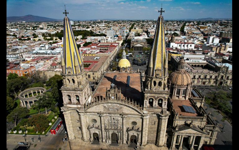Catedral de Guadalajara. EL INFORMADOR / Archivo