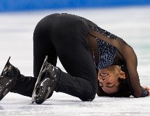 El patinador tapatío entro con autoridad a la pista con una coreografía llena de dificultad. EFE/ C. GUNTHER