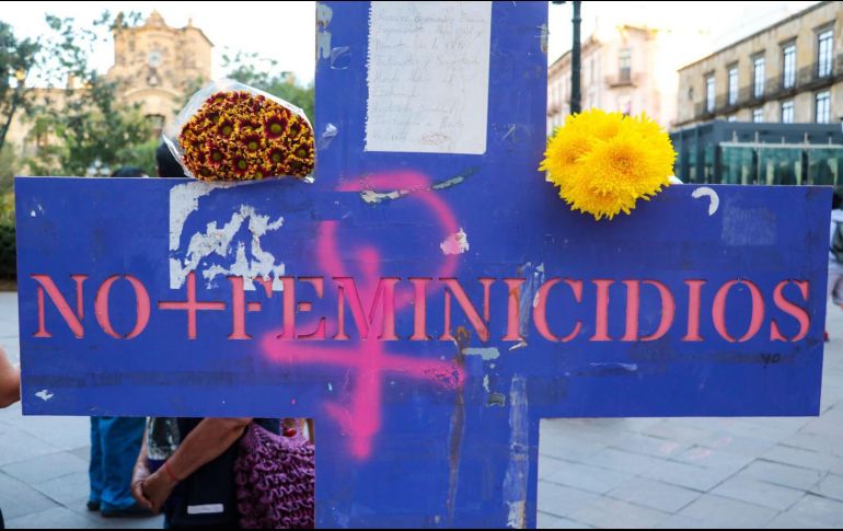 Esmeralda Millán es sobreviviente de violencia ácida, perpetrada en el 2018, por lo que exigía justicia por el delito de tentativa de feminicidio. EL INFORMADOR/ A. Navarro.
