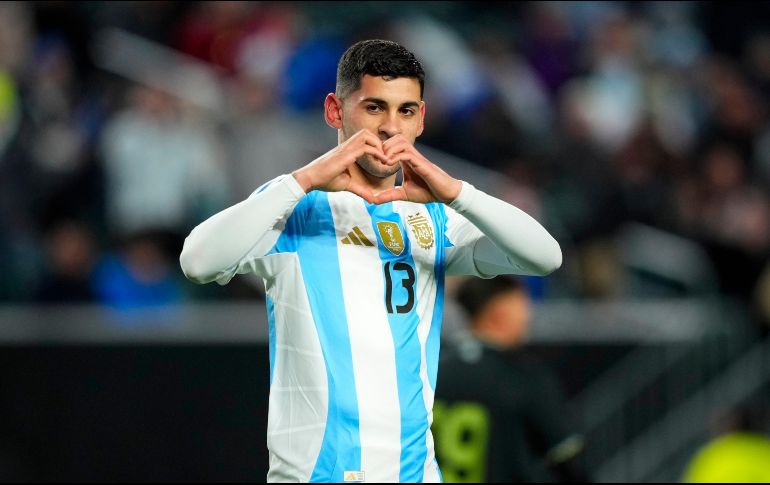 Cristian Romero abrió el marcador en el encuentro ante El Salvador. AP/M. Slocum