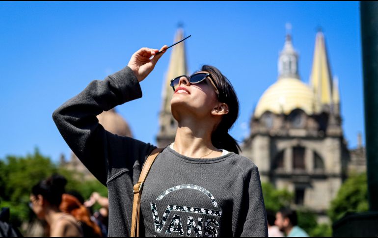 La Secretaría de Salud Jalisco llamó a los tapatíos a apreciar el eclipse con responsabilidad y seguridad. EL INFORMADOR / ARCHIVO