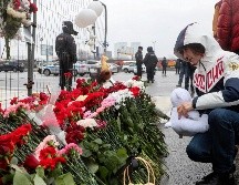 El duelo fue anulado tras el atentado del viernes en Krasnogorsk, anunció este sábado la Unión Rusa de Futbol. EFE / M. Shipenkov