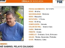 El día de su desaparición José Gabriel Pelayo vestía una camisa azul de manga corta, short verde limón y tenis color gris. X/ @FiscaliaMich.