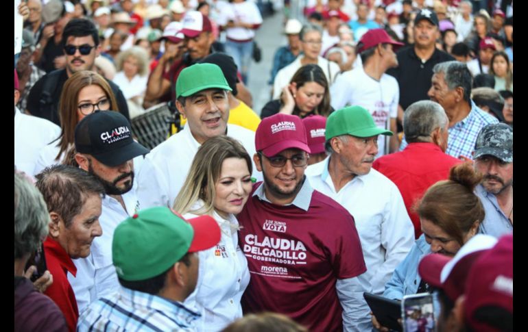 Claudia Delgadillo también abordó el tema del desabasto de agua, el cual enfrentará mediante mejoras en la infraestructura hidráulica y la rehabilitación de pozos. CORTESÍA.