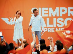 El candidato emecista visitó el Distrito 5 para llevar su batería de propuestas. ESPECIAL