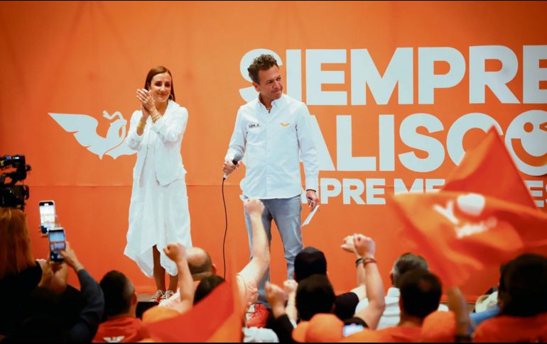 El candidato emecista visitó el Distrito 5 para llevar su batería de propuestas. ESPECIAL