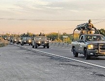 El Gobierno federal envió a elementos de Fuerzas Especiales a Sinaloa para ayudar en las labores de seguridad y en la búsqueda de las familias secuestradas el pasado viernes. SUN