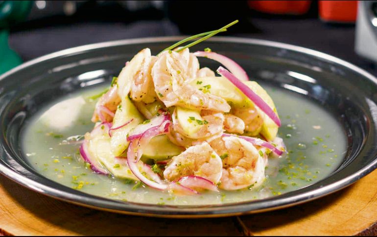 Aguachile. Este es uno de los platillos más frescos. ESPECIAL