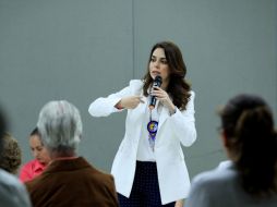Laura Haro, candidata a la gubernatura del Estado por la coalición “Fuerza y Corazón por Jalisco”. CORTESÍA