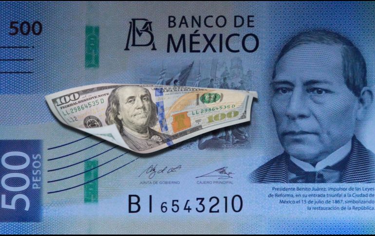 La cotización del dólar se actualiza a lo largo del día, por lo que es necesario revisarla constantemente si se requiere para alguna ejecución financiera. NTX / ARCHIVO