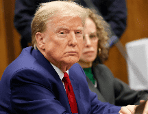 Una vez más, Donald Trump volvió a señalar que todo se trata de una caza de brujas por parte de los demócratas. EFE / B. McDermid