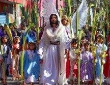 Este año, Christopher Gómez Hernández, estudiante de 22 años, interpreta el papel de Jesús. FACEBOOK/COSSIAC