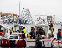 Hay al menos 7 desaparecidos tras el derrumbe del puente de Baltimore. EFE/ J. Lo Scalzo