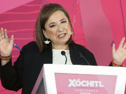 Xóchitl Gálvez Ruiz prepara una segunda denuncia contra el gobierno de López Obrador. SUN / B. Fregoso