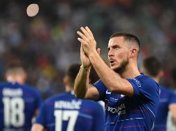 La influencer belga Céline Dept será la presidenta del equipo Deptostra FC, el cual anunció el fichaje de Eden Hazard, quien se retiró recientemente. AFP / ARCHIVO