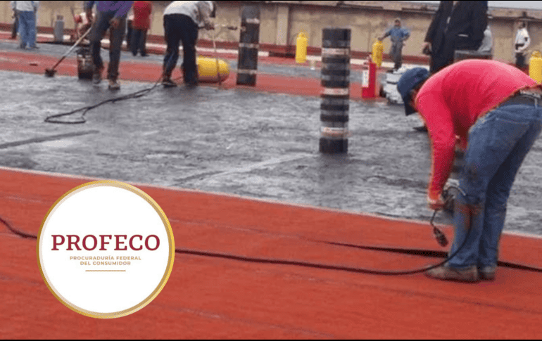 La institución sugiere adquirir el impermeabilizante en establecimientos especializados. SUN/ARCHIVO