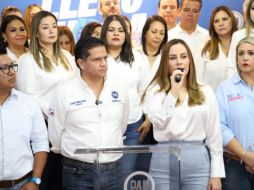 Diana González competirá por la alcaldía de Guadalajara como parte de la coalición Fuerza y Corazón por Jalisco. CORTESíA