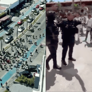 Músicos marchan en Mazatlán contra la propuesta de prohibir tocar en las playas (VIDEO)