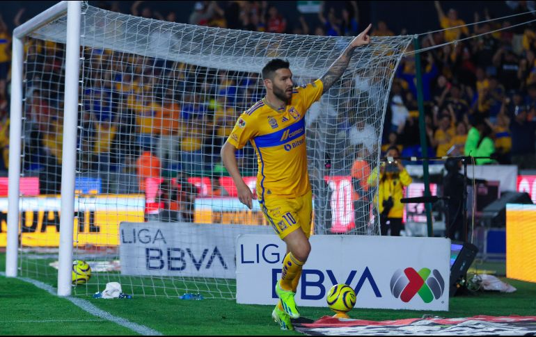 El delantero estrella de los felinos no podrá jugar frente a La Franja del Puebla. IMAGO7.