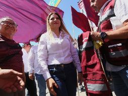 Claudia Delgadillo dijo que tiene propuestas concretas para impulsar el turismo en Puerto Vallarta. CORTESÍA