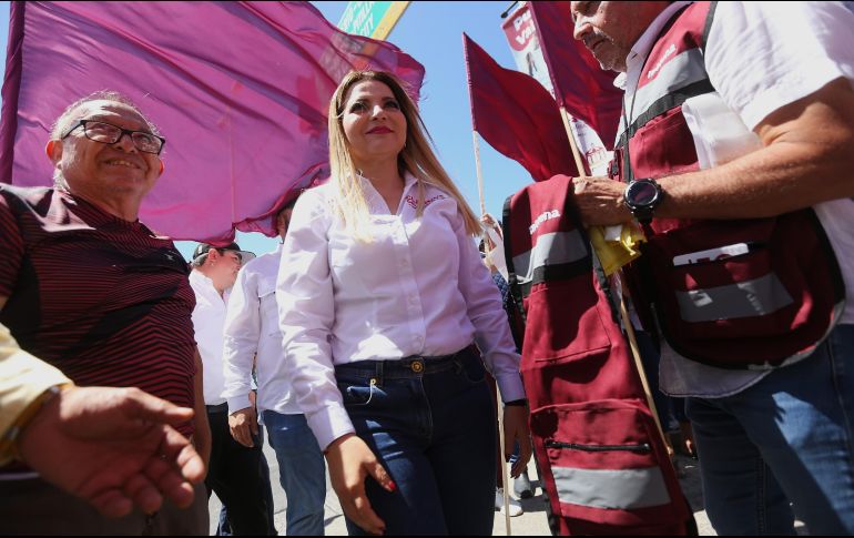 Claudia Delgadillo dijo que tiene propuestas concretas para impulsar el turismo en Puerto Vallarta. CORTESÍA