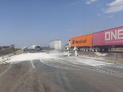 El percance provocó el cierre de la vía en ambos sentidos. @PCJalisco / Twitter